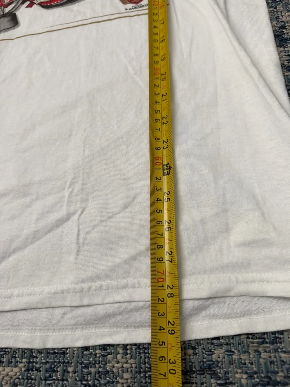 T-shirt with printed graphic